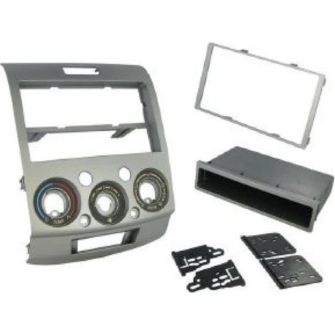 Facade autoradio 1DIN compatible avec FORD RANGER 07-11 Mazda BT-50 06-11 - avec vide poche