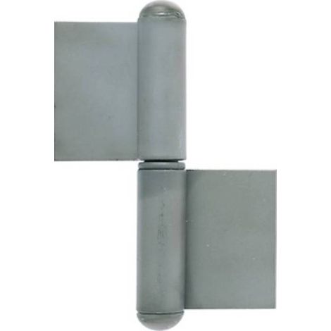 10 x FISCE A SALDARE FERRO C/ROND 1222 102X 80MM DX ACCIAIO LUC