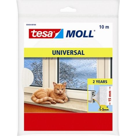Burlete pta/vent. 15mmx10mt adh espuma bl tesa moll tesatape (1/2)