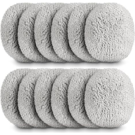 Window Cleaning Robot Cloths, 12 Pieces Microfiber Cleaning Cloths, Reusable Microfiber Window Cleaning Cloths, Washable Accessories for C65, DDC55, CL3 (1/5)