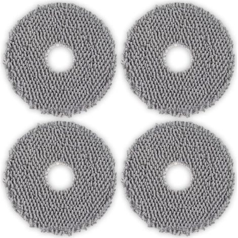(4 piezas) Almohadillas de repuesto para fregona Plus 505 Combo, compatibles con las fregonas robot Plus 505 Combo y Plus 405 Combo, accesorios para fregona (1/4)