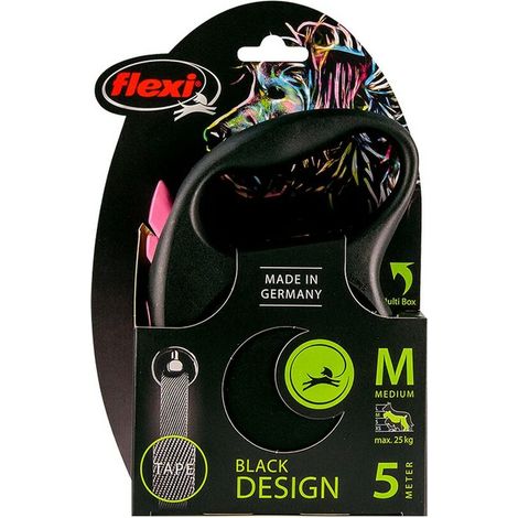 Guinzaglio per Cani Flexi L Rosa (5 m)