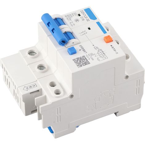 Disjoncteur différentiel DZ47LE 32 2P+2 C16 230V/16A anti-fuite (1/5)