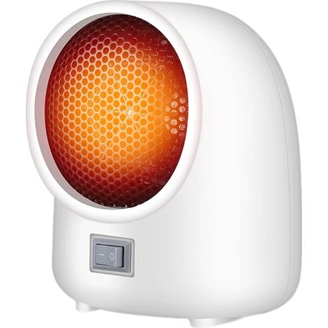 Mini Radiateur Électrique de Bureau – Chauffage d’appoint Économe en Énergie, Compact et Silencieux pour Maison, Dormitoire et Bureau (1/5)