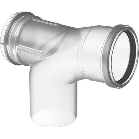 Bosch Abgaszubehör FC-SER110-87 Bogen d:110mm mit Prüföffnung, 87 Gr, 7738113110 (1/2)