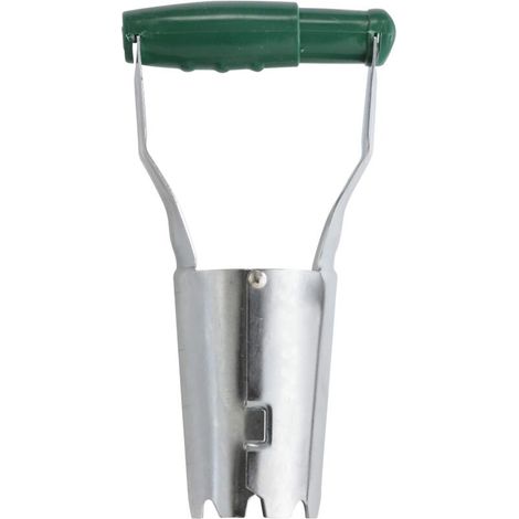 Automatischer Blumenzwiebelpflanzer, gelenkiges und graduiertes Stahlwerkzeug mit Kunststoffgriff, geringes Gewicht von 0,24 kg, ideal für Gartenarbeit und das Pflanzen von Blumenzwiebeln (1/4)