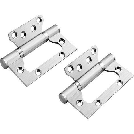 Charnières de porte en acier inoxydable,charnière de porte, charnières pour armoire de fenêtre, charnière de tiroir(2 articles) (1/4)