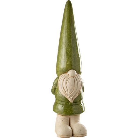 Statue Lutin Extérieur "Pasquale" 96cm Vert