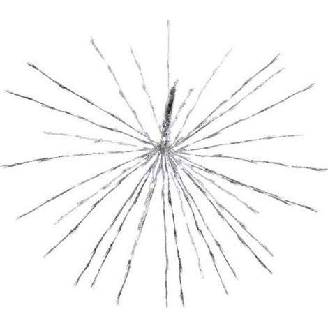 Luci di natale stella polare 100cm led luce fredda per esterno ed interno 492693