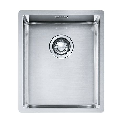 Franke Lavello BXX 210 110 34 1 Vasca Dimensioni 38 x 45 cm Colore Inox Satinato Serie Box (1/2)