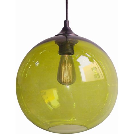 Candellux Edison lampada a sospensione verde Ø25 E27 (1/3)