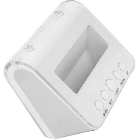 Horloge Numérique Murale avec Thermomètre Minuteur et Rétroéclairage LED Silencieux (1/5)