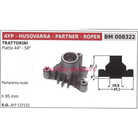 Mozzo portalama trattorino rasaerba tagliaerba piatto 44 50 AYP 008322