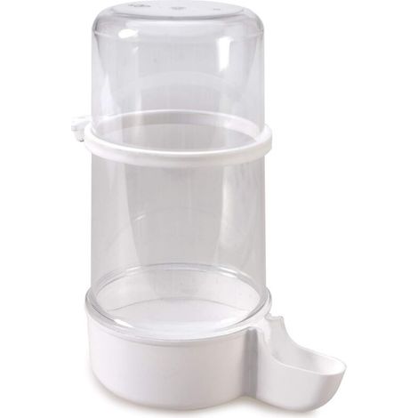 Abreuvoir automatique pour oiseaux – Grande capacité, système d’alimentation en eau continue, avec anneau de suspension pour cage à oiseaux (1/4)