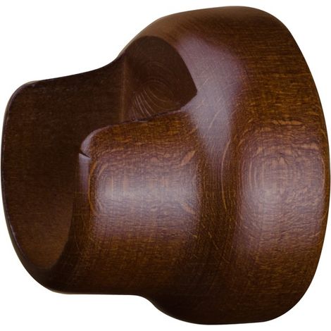SUPPORT BOIS LATTE BL2 NOYER - 28 MM