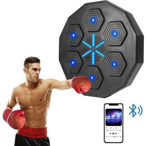 Machine de boxe musicale - Non spécifié - 40cm - Bluetooth - Cuir + PP - Enfant (1/4)
