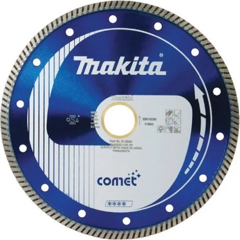 Makita Comet Turbo Disco diamantato a corona continua materiali duri - 100x16 mm