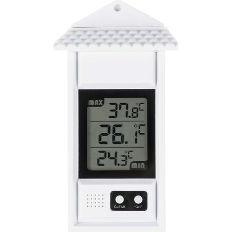 TERMOMETRO DIGITALE THERM06 VELAMP - PP BIANCO -10/+50°C CM 6,0X17,0 - 1 pezzo (1/5)