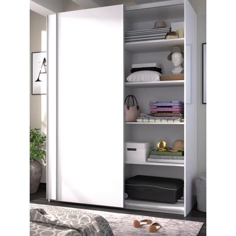 DEKIT - Pack de 3 estantes para armarios de 180 cm color Blanco 1,6x87,4x51 cm
