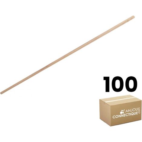 100 Manches en bois pour épandeur béton et balais de cantonniers - KS Tools (1/3)