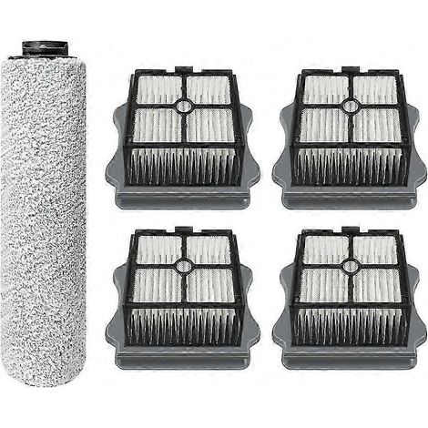 Brosse rotative de rechange avec filtre HEPA pour aspirateurs vapeur robotisés compatibles avec les modèles Tineco iFloor 5 et Floor One S5 (1/2)