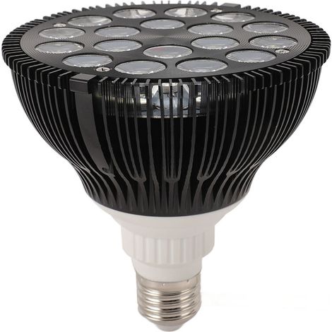 Lampada LED a spettro completo per acquario, ideale per la crescita di piante acquatiche, coralli, alghe e tartarughe (18W). -Crezuo