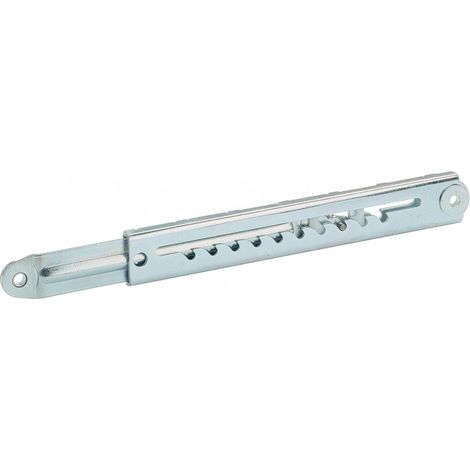 Hettich – Compas de relevage pour têtes et pieds de lits – Longueur 330 mm – Acier zingué – Réglable sur 10 hauteurs – Charge maximale 300 kg
