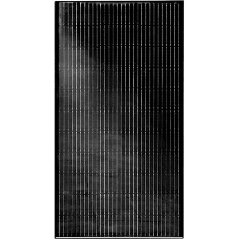 Panneau Solaire, Construction Monocristalline, Haute Efficacité, 120W Noir (1/2)