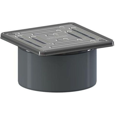 Dallmer 400376 Élément supérieur VN 10, grille (1/2)
