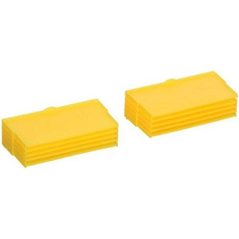 allit Separadores VarioPlus amarillos para cajones 10 piezas