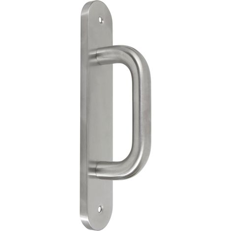 Poignée en plaque d'acier inoxydable 245X45 mm - HERA - Poignée avec plaque - Design par Selec D&D (1/2)