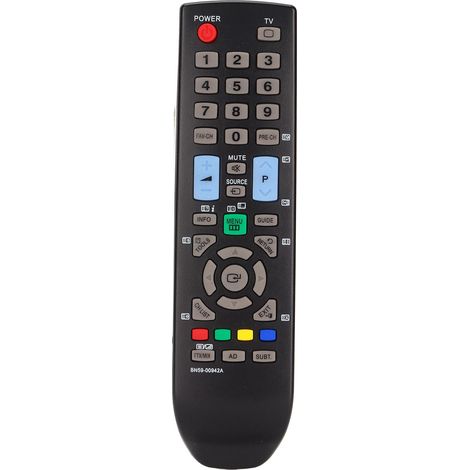 Télécommande Tv - Compatible Avec Samsung BN59-00942A - Matériau ABS - Fonctionne Avec 2 Piles AAA - Remplacement Direct (1/5)