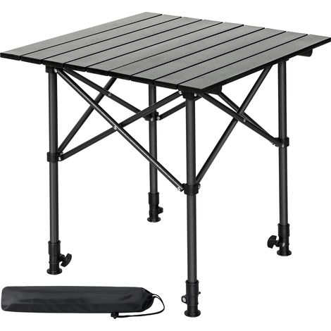 Levede Camping Table Folding Aluminum Portable Picnic Foldable BBQ Desk 70cm