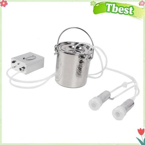 Machine à traire électrique - TBEST - 5L portable rechargeable - Aspiration réglable 45–50 kPa - Pulsation 60–80/min (1/5)