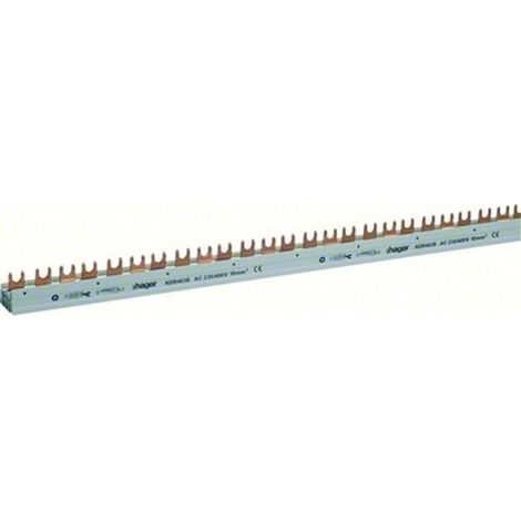 Hager PHASENSCHIENE 4P 63A TEILBAR (KDR463B)