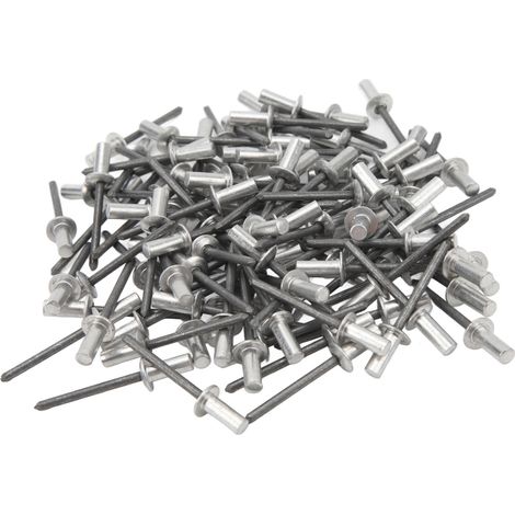 100 Flachkopf-Karosserienieten, Schnellreparatur, Ersatz-Stoßstangenclips für Land Rover Defender 90 110, einfache Montage (1/5)