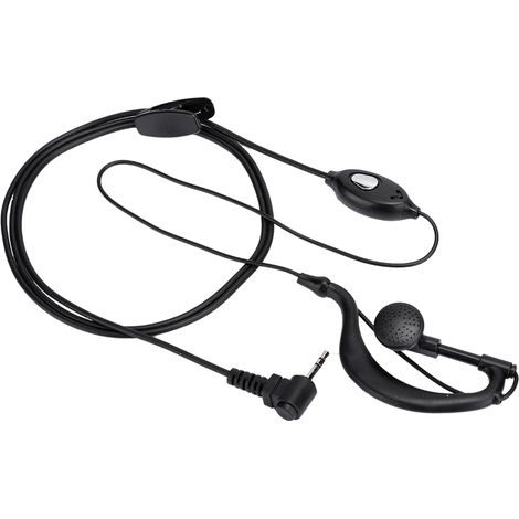 oreillettes oreillette ABS à tête en T, 1 broche, prise 2,5 mm, compatibles avec la plupart des modèles Motorola. (1/5)