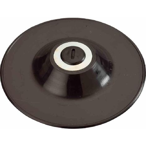 Stützteller 125mm +Flanschmutter Polieren Polierscheiben Schleifteller Schleifen (1/3)