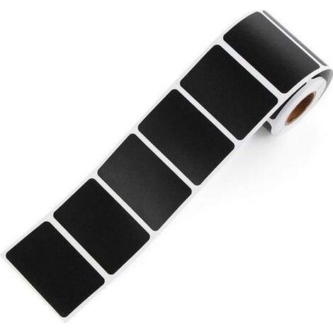 Kit de 120 étiquettes autocollantes réutilisables pour organisation de cuisine avec marqueurs à craie liquide, étiquettes (1/5)