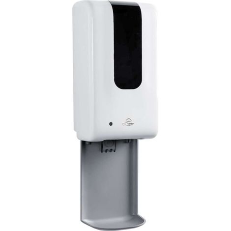 Nimco - Dispensador de solución desinfectante con bandeja recogegotas, blanco HPU 31S-DR-O (1/2)