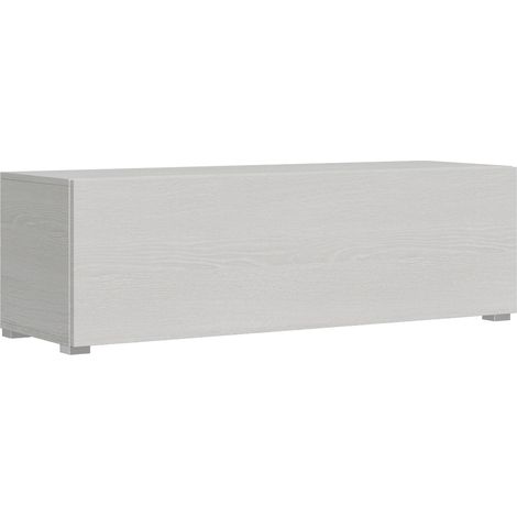 Mobile con Anta a Ribalta 133,6x40x39,6 cm con piedini Bianco Frassino