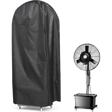 Housse de ventilateur en tissu Oxford, housse imperméable ventilateur jardin,protection ventilateur pour ventilateurs brumisateurs (1/5)