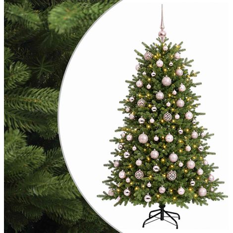 Albero di Natale artificiale con palline 240 cm 300 LED vidaXL (1/5)