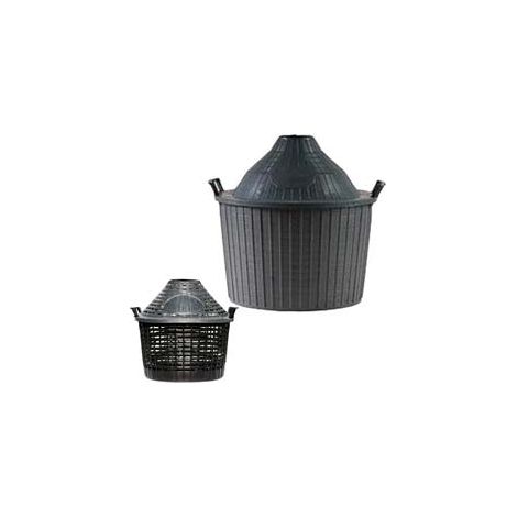 Cesti A Cupola In Plastica Per Damigiane - lt.5