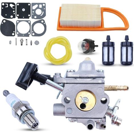 Carburetor air filter kit for Stihl BR600 BR500 BR550 leaf blowers (spare parts 4282 120 0608 4282 120 0607) (1/5)