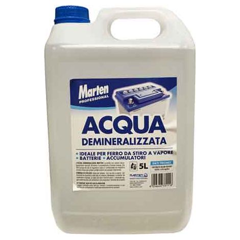 ACQUA DEMINERALIZZATA 5 lt (1/2)