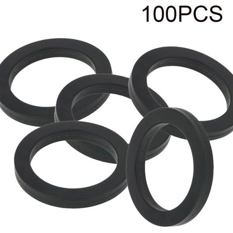 100 joints toriques en caoutchouc pour robinet, remplacement pour conduites d'eau (3/4") x (Ø 24 mm). (1/5)