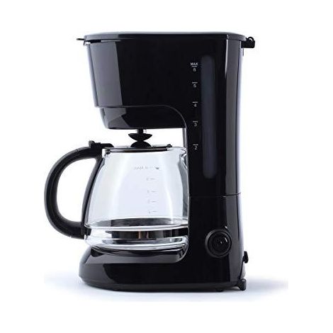Filterkaffeemaschine für 6 tassen, 600 w, schwarz - Livoo - DOD183N