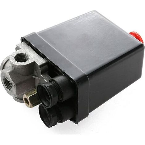 4 port compress d'air pressure switch control valve 240V AC 20A 175 PSI 12 Bar