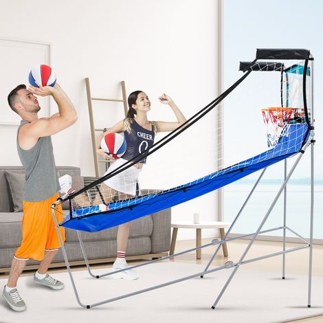 Jeu d'Arcade Basketball Double Tir Pliable 8 Modes Son Électronique Vert CWXT9891 DESIGN IN (1/2)